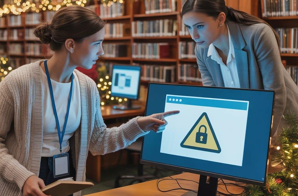 Library Holiday Scam Alerts for Libraries: 5 Cybersecurity Tips to Stay Safe